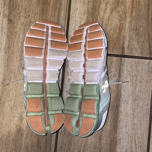 On Cloud Flow Running Shoes Aloe White 9.5M - Picture 4 of 8